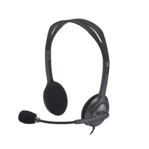 Logitech H111 Wired On Ear Headphones With Mic