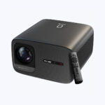 ZEBRONICS PIXAPLAY 59, Smart Projector, 1080p, 20000 Lumens, 200" Screen Size, Auto [ Focus | Keystone | Obstacle Detection | Screenfit ], BT v5.0, WiFi, HDMI-ARC, Type C DP, APP Support, Miracast