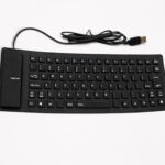 Flexible USB Silicone Keyboard – Foldable Waterproof Portable Keyboard