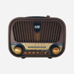 MZ Series A Retro Radio Speaker – Vintage Wireless Bluetooth Speaker with FM/AM/SW Radio