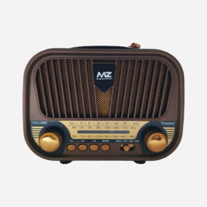 MZ Series A Retro Radio Speaker – Vintage Wireless Bluetooth Speaker with FM/AM/SW Radio